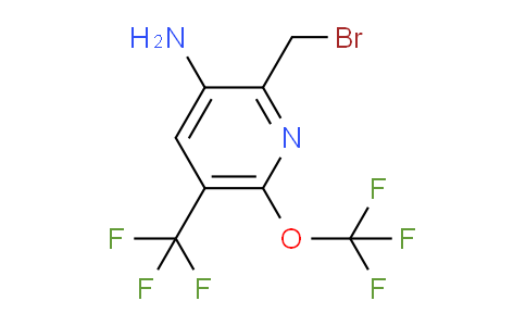 AM70734 | 1804477-84-6 | 3-Amino-2-(bromomethyl)-6-(trifluoromethoxy)-5-(trifluoromethyl)pyridine