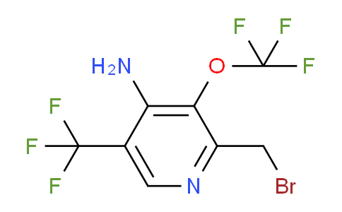 AM70737 | 1803447-63-3 | 4-Amino-2-(bromomethyl)-3-(trifluoromethoxy)-5-(trifluoromethyl)pyridine