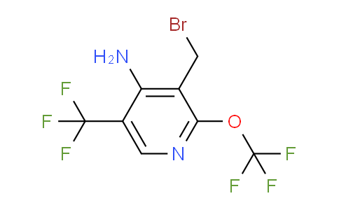 AM70741 | 1806130-30-2 | 4-Amino-3-(bromomethyl)-2-(trifluoromethoxy)-5-(trifluoromethyl)pyridine