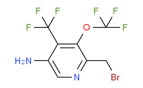 AM70745 | 1804013-62-4 | 5-Amino-2-(bromomethyl)-3-(trifluoromethoxy)-4-(trifluoromethyl)pyridine