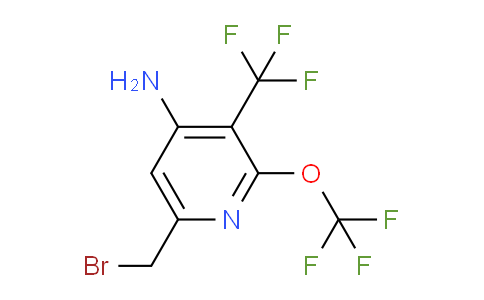 AM70747 | 1804013-39-5 | 4-Amino-6-(bromomethyl)-2-(trifluoromethoxy)-3-(trifluoromethyl)pyridine