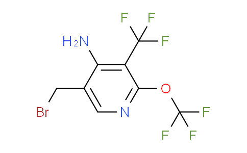 AM70752 | 1803447-77-9 | 4-Amino-5-(bromomethyl)-2-(trifluoromethoxy)-3-(trifluoromethyl)pyridine