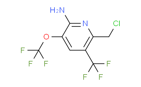 AM70766 | 1805988-58-2 | 2-Amino-6-(chloromethyl)-3-(trifluoromethoxy)-5-(trifluoromethyl)pyridine