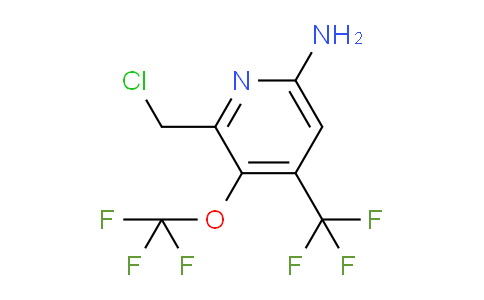 AM70768 | 1804535-27-0 | 6-Amino-2-(chloromethyl)-3-(trifluoromethoxy)-4-(trifluoromethyl)pyridine