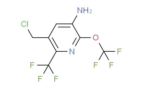 AM70776 | 1806234-06-9 | 3-Amino-5-(chloromethyl)-2-(trifluoromethoxy)-6-(trifluoromethyl)pyridine