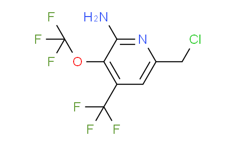 AM70778 | 1804022-34-1 | 2-Amino-6-(chloromethyl)-3-(trifluoromethoxy)-4-(trifluoromethyl)pyridine