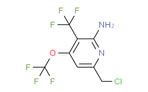 AM70780 | 1804535-21-4 | 2-Amino-6-(chloromethyl)-4-(trifluoromethoxy)-3-(trifluoromethyl)pyridine