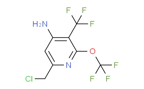 AM70784 | 1804535-61-2 | 4-Amino-6-(chloromethyl)-2-(trifluoromethoxy)-3-(trifluoromethyl)pyridine