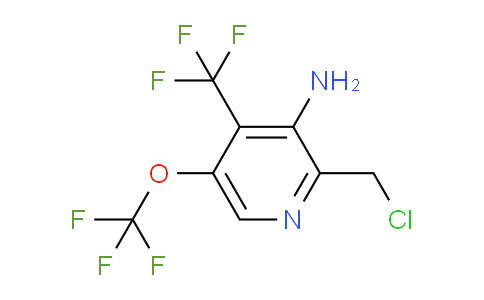AM70785 | 1804022-39-6 | 3-Amino-2-(chloromethyl)-5-(trifluoromethoxy)-4-(trifluoromethyl)pyridine