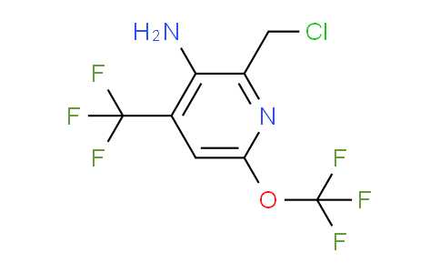 AM70786 | 1805988-64-0 | 3-Amino-2-(chloromethyl)-6-(trifluoromethoxy)-4-(trifluoromethyl)pyridine