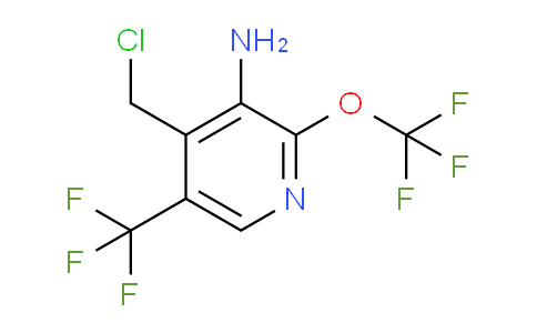 AM70791 | 1804022-47-6 | 3-Amino-4-(chloromethyl)-2-(trifluoromethoxy)-5-(trifluoromethyl)pyridine