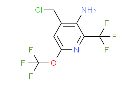 AM70794 | 1804022-58-9 | 3-Amino-4-(chloromethyl)-6-(trifluoromethoxy)-2-(trifluoromethyl)pyridine