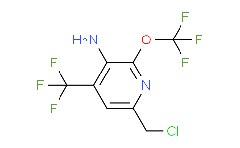 AM70795 | 1804011-92-4 | 3-Amino-6-(chloromethyl)-2-(trifluoromethoxy)-4-(trifluoromethyl)pyridine