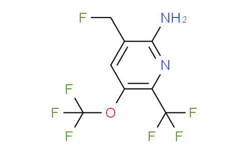 AM70797 | 1804020-67-4 | 2-Amino-3-(fluoromethyl)-5-(trifluoromethoxy)-6-(trifluoromethyl)pyridine