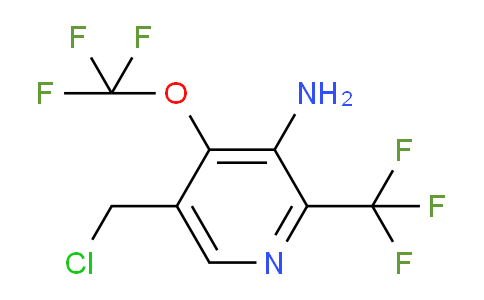 AM70798 | 1804532-50-0 | 3-Amino-5-(chloromethyl)-4-(trifluoromethoxy)-2-(trifluoromethyl)pyridine