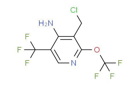 AM70804 | 1804532-64-6 | 4-Amino-3-(chloromethyl)-2-(trifluoromethoxy)-5-(trifluoromethyl)pyridine