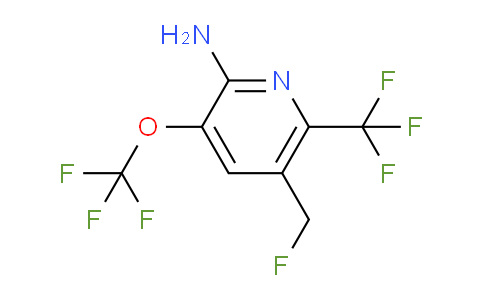 AM70805 | 1804538-61-1 | 2-Amino-5-(fluoromethyl)-3-(trifluoromethoxy)-6-(trifluoromethyl)pyridine