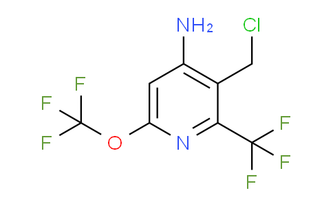 AM70806 | 1804535-73-6 | 4-Amino-3-(chloromethyl)-6-(trifluoromethoxy)-2-(trifluoromethyl)pyridine