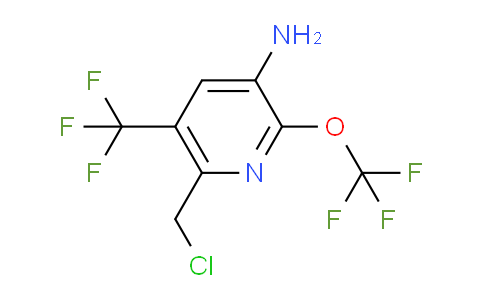 AM70812 | 1804536-16-0 | 3-Amino-6-(chloromethyl)-2-(trifluoromethoxy)-5-(trifluoromethyl)pyridine
