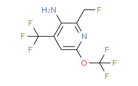 AM70814 | 1804612-46-1 | 3-Amino-2-(fluoromethyl)-6-(trifluoromethoxy)-4-(trifluoromethyl)pyridine