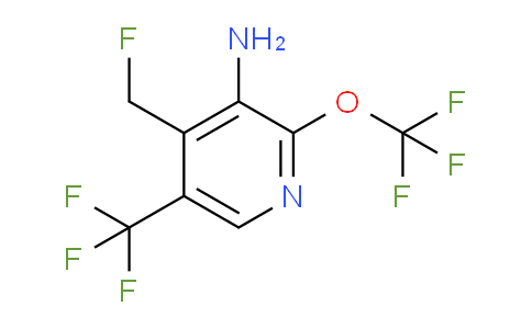 AM70816 | 1803947-66-1 | 3-Amino-4-(fluoromethyl)-2-(trifluoromethoxy)-5-(trifluoromethyl)pyridine