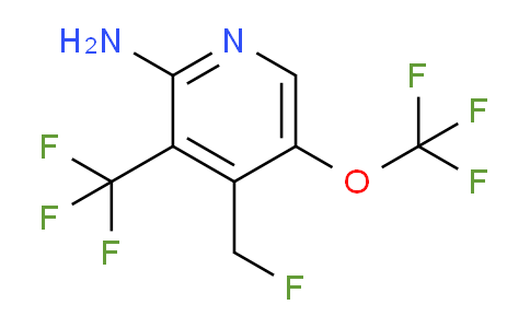AM70820 | 1804472-95-4 | 2-Amino-4-(fluoromethyl)-5-(trifluoromethoxy)-3-(trifluoromethyl)pyridine
