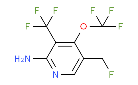 2-Amino-5-(fluoromethyl)-4-(trifluoromethoxy)-3-(trifluoromethyl)pyridine