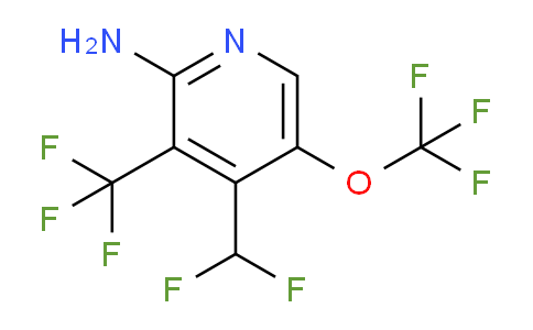 AM70834 | 1803575-26-9 | 2-Amino-4-(difluoromethyl)-5-(trifluoromethoxy)-3-(trifluoromethyl)pyridine