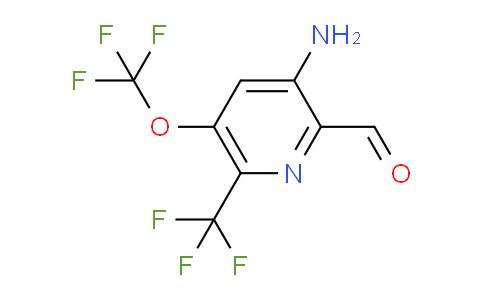 AM70839 | 1804024-78-9 | 3-Amino-5-(trifluoromethoxy)-6-(trifluoromethyl)pyridine-2-carboxaldehyde