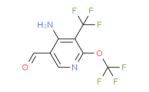 AM70840 | 1804542-88-8 | 4-Amino-2-(trifluoromethoxy)-3-(trifluoromethyl)pyridine-5-carboxaldehyde