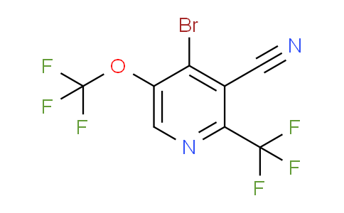 AM70856 | 1806104-38-0 | 4-Bromo-3-cyano-5-(trifluoromethoxy)-2-(trifluoromethyl)pyridine