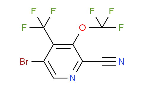 AM70858 | 1804388-93-9 | 5-Bromo-2-cyano-3-(trifluoromethoxy)-4-(trifluoromethyl)pyridine