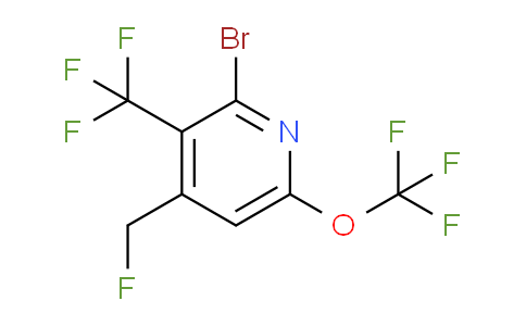 AM70863 | 1806122-87-1 | 2-Bromo-4-(fluoromethyl)-6-(trifluoromethoxy)-3-(trifluoromethyl)pyridine