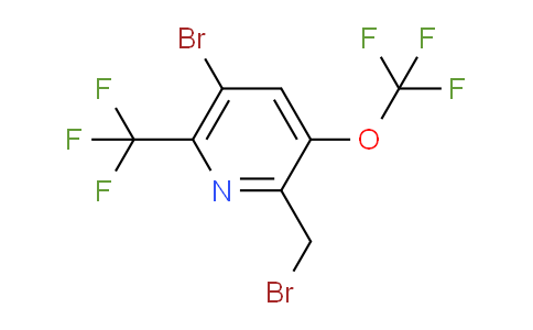 AM70864 | 1804399-25-4 | 5-Bromo-2-(bromomethyl)-3-(trifluoromethoxy)-6-(trifluoromethyl)pyridine