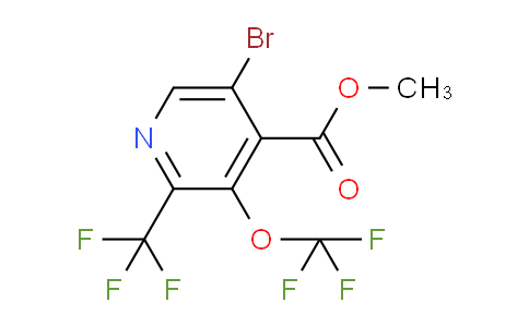 AM70887 | 1804727-96-5 | Methyl 5-bromo-3-(trifluoromethoxy)-2-(trifluoromethyl)pyridine-4-carboxylate