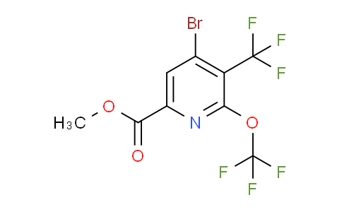AM70888 | 1806237-78-4 | Methyl 4-bromo-2-(trifluoromethoxy)-3-(trifluoromethyl)pyridine-6-carboxylate