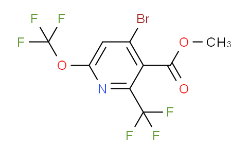 AM70891 | 1803638-31-4 | Methyl 4-bromo-6-(trifluoromethoxy)-2-(trifluoromethyl)pyridine-3-carboxylate