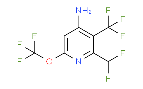 AM70932 | 1804534-77-7 | 4-Amino-2-(difluoromethyl)-6-(trifluoromethoxy)-3-(trifluoromethyl)pyridine