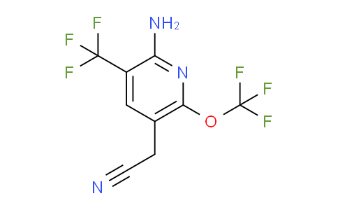 AM70935 | 1803922-34-0 | 2-Amino-6-(trifluoromethoxy)-3-(trifluoromethyl)pyridine-5-acetonitrile