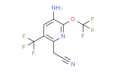 AM70939 | 1804535-10-1 | 3-Amino-2-(trifluoromethoxy)-5-(trifluoromethyl)pyridine-6-acetonitrile