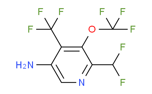 AM70940 | 1803994-32-2 | 5-Amino-2-(difluoromethyl)-3-(trifluoromethoxy)-4-(trifluoromethyl)pyridine