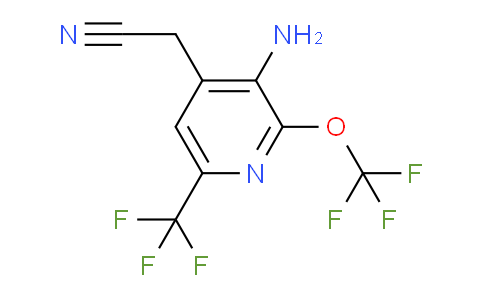 AM70980 | 1803633-68-2 | 3-Amino-2-(trifluoromethoxy)-6-(trifluoromethyl)pyridine-4-acetonitrile