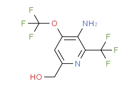 AM70981 | 1806196-20-2 | 3-Amino-4-(trifluoromethoxy)-2-(trifluoromethyl)pyridine-6-methanol