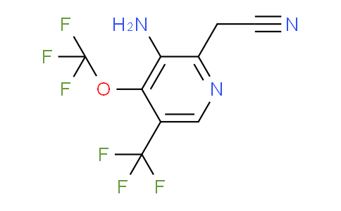 AM70983 | 1803633-73-9 | 3-Amino-4-(trifluoromethoxy)-5-(trifluoromethyl)pyridine-2-acetonitrile