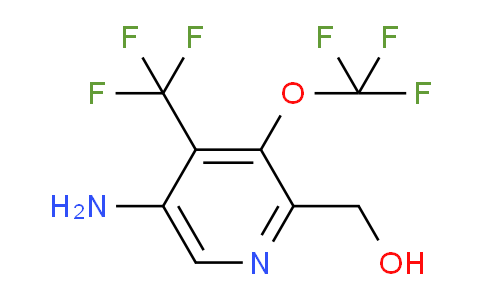 5-Amino-3-(trifluoromethoxy)-4-(trifluoromethyl)pyridine-2-methanol