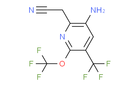 AM71001 | 1806101-04-1 | 5-Amino-2-(trifluoromethoxy)-3-(trifluoromethyl)pyridine-6-acetonitrile