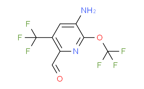 AM71024 | 1806196-72-4 | 3-Amino-2-(trifluoromethoxy)-5-(trifluoromethyl)pyridine-6-carboxaldehyde
