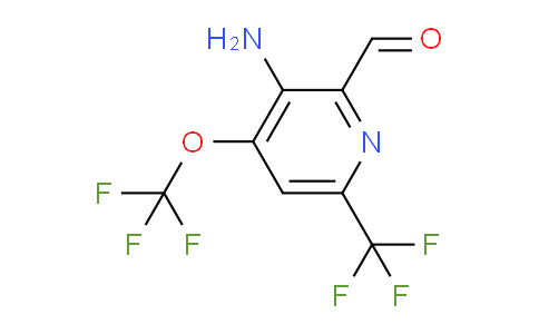 AM71030 | 1804617-26-2 | 3-Amino-4-(trifluoromethoxy)-6-(trifluoromethyl)pyridine-2-carboxaldehyde