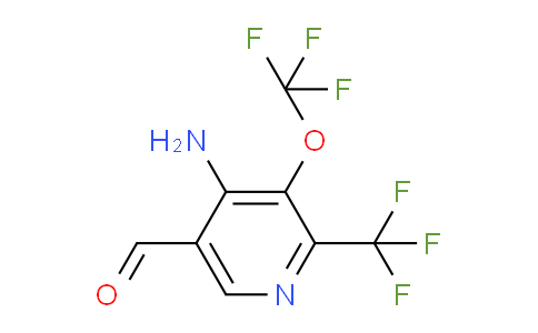 AM71032 | 1804617-41-1 | 4-Amino-3-(trifluoromethoxy)-2-(trifluoromethyl)pyridine-5-carboxaldehyde
