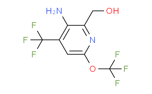AM71043 | 1804536-34-2 | 3-Amino-6-(trifluoromethoxy)-4-(trifluoromethyl)pyridine-2-methanol